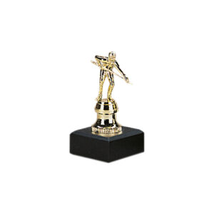 Billardpokal, gold, 16 cm