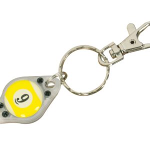 Schlüsselanhänger "9" LED